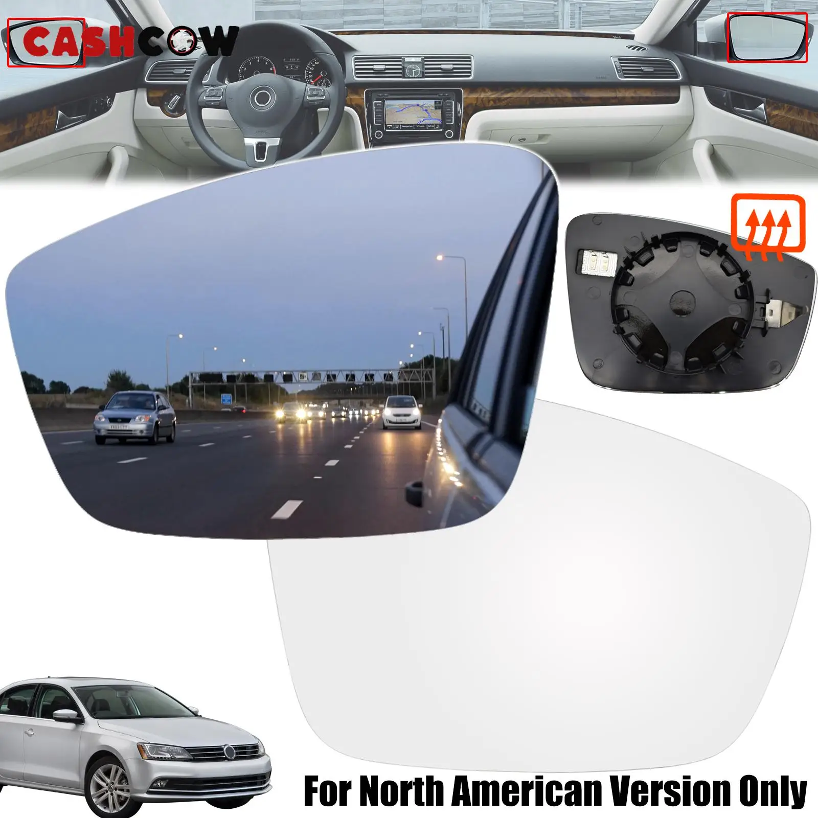 Корпус для VW Jetta Mk6 Passat B7 Beetle Classic 2011 - 2019 левая и правая дверь боковое крыло стекло с