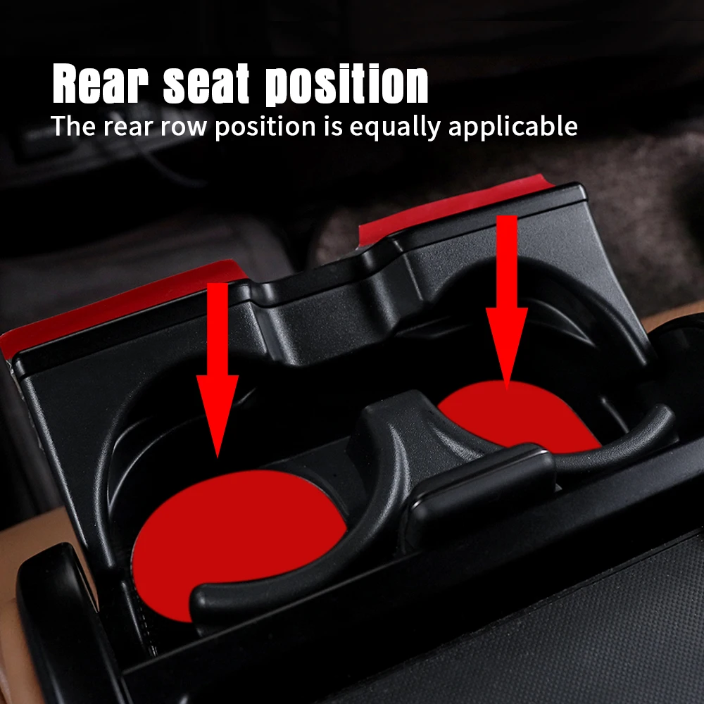 1/2 шт. Стайлинг автомобиля Подставка под стакан для воды Нескользящая подставка