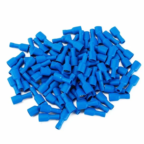 

60 "Мама и папа" соединитель ОБЖИМНАЯ Изолированная лопатка электрическая обжимная Клемма кабеля