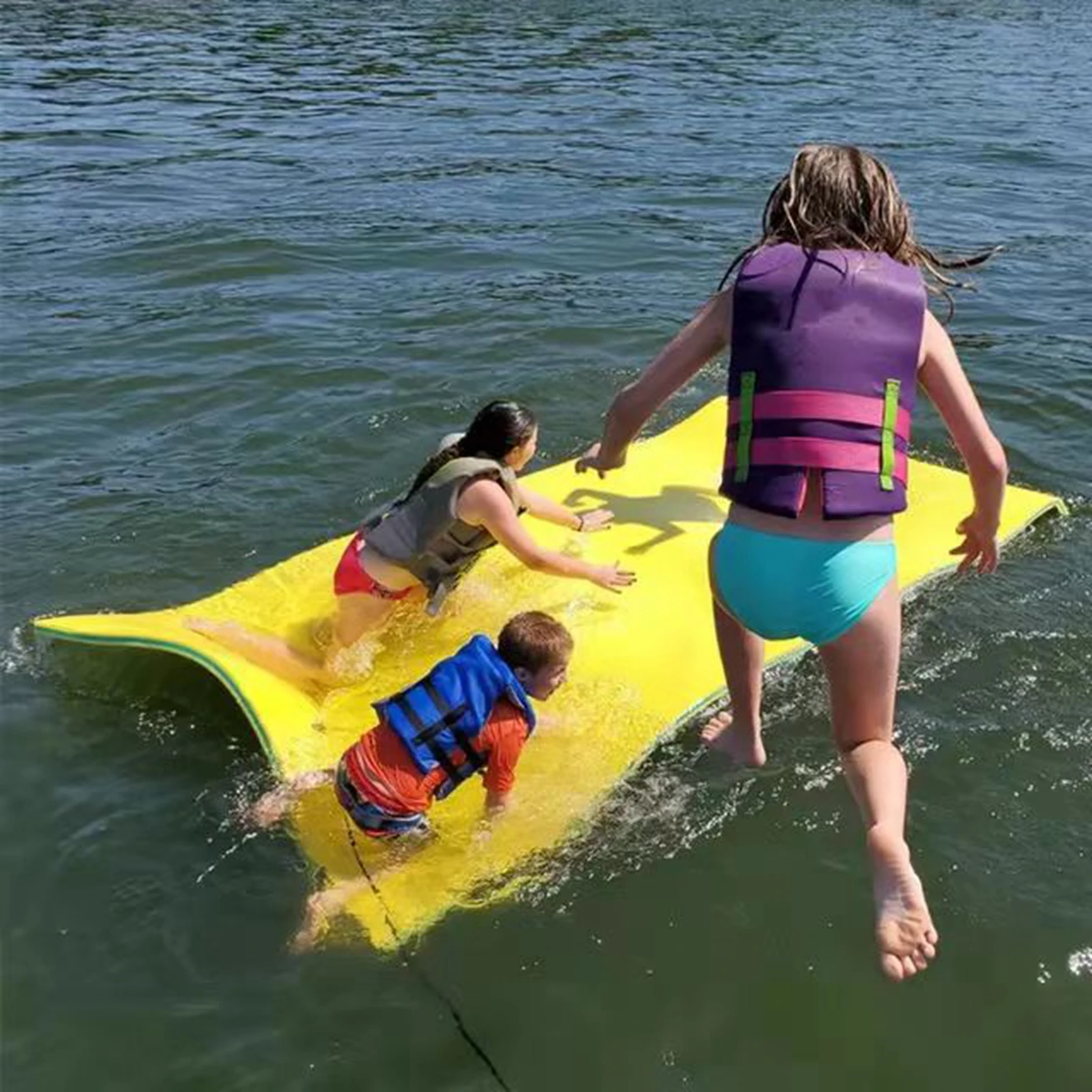 Плавающее одеяло XPE шезлонг для бассейна плавающий плед аквапарка развлечения