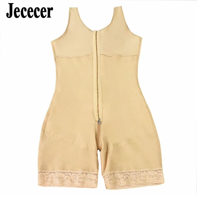 Compression Spandex Shaping Rompers Women Shapewear Bodysuit Body Shaper Jumpsuit Overbust Slimming Cinchers Waist Trainer