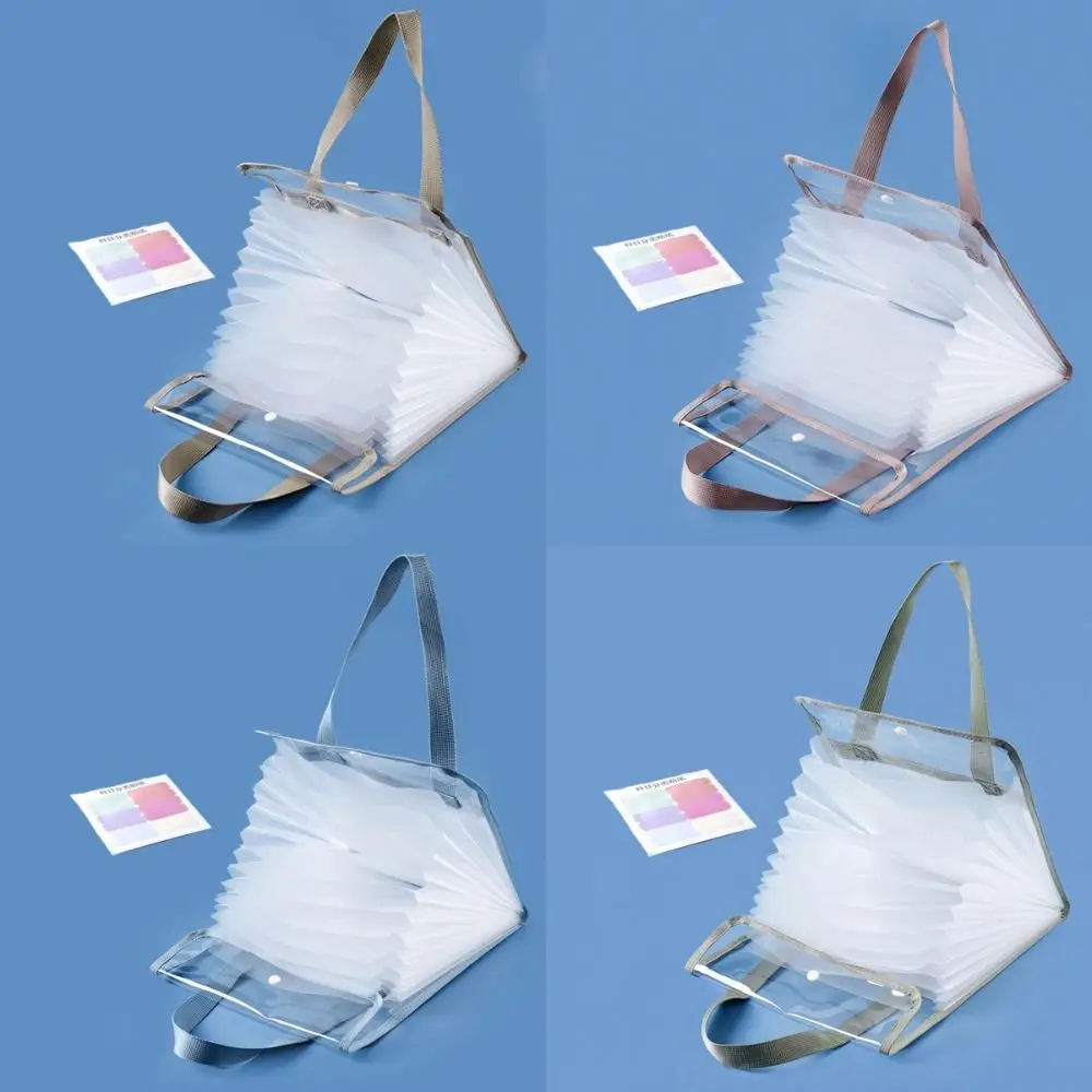 Портативные 13-карманные папки для файлов многослойное хранилище документов