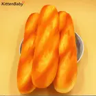 Французские Багеты каваи мягкие поднимающиеся Джамбо милые сжимающие стресс Дети Подарок Подушка буханка торт хлеб игрушка кухонные игрушки