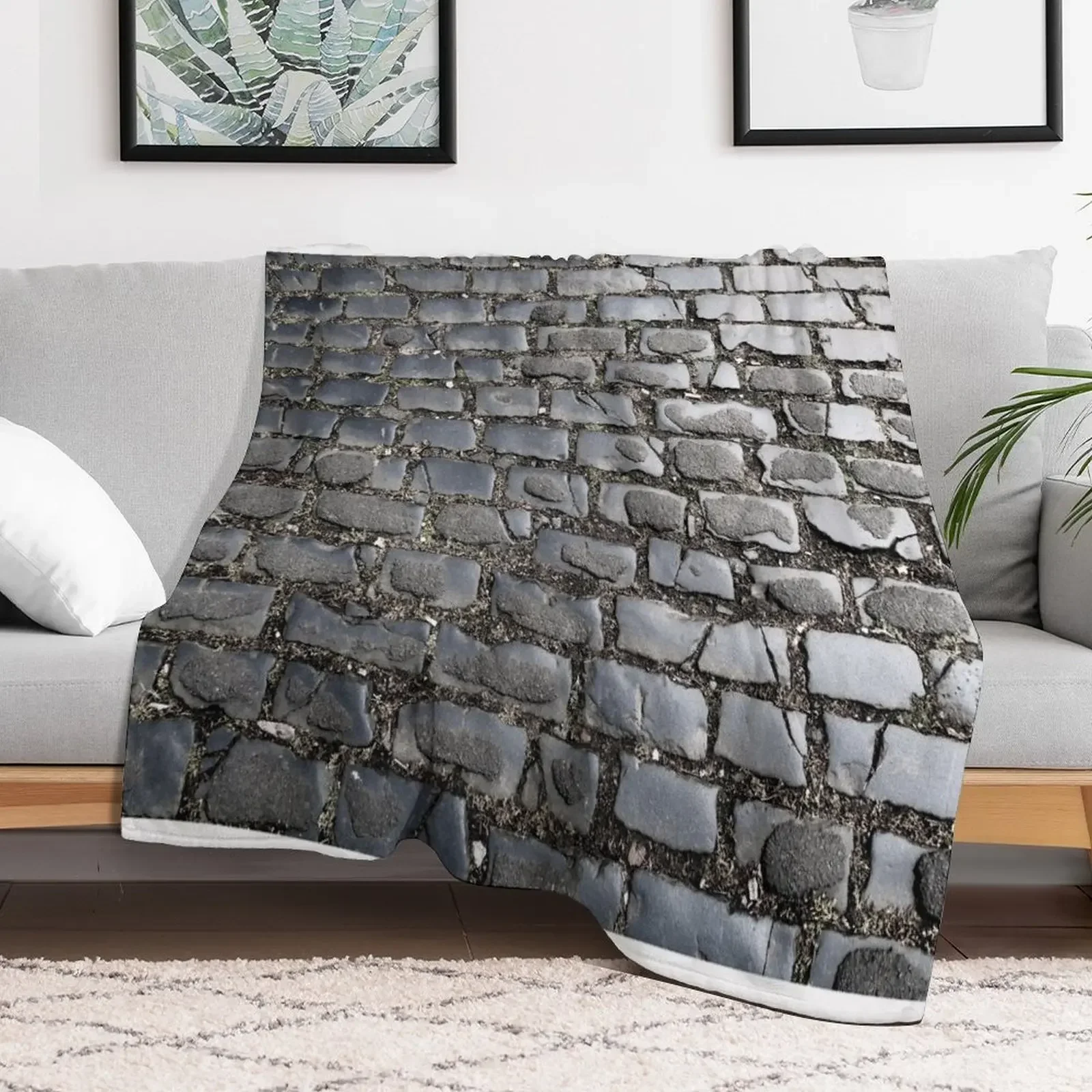 Ковдра Cobbled Street крупным планом мягкие кровати детские одеяла для волос