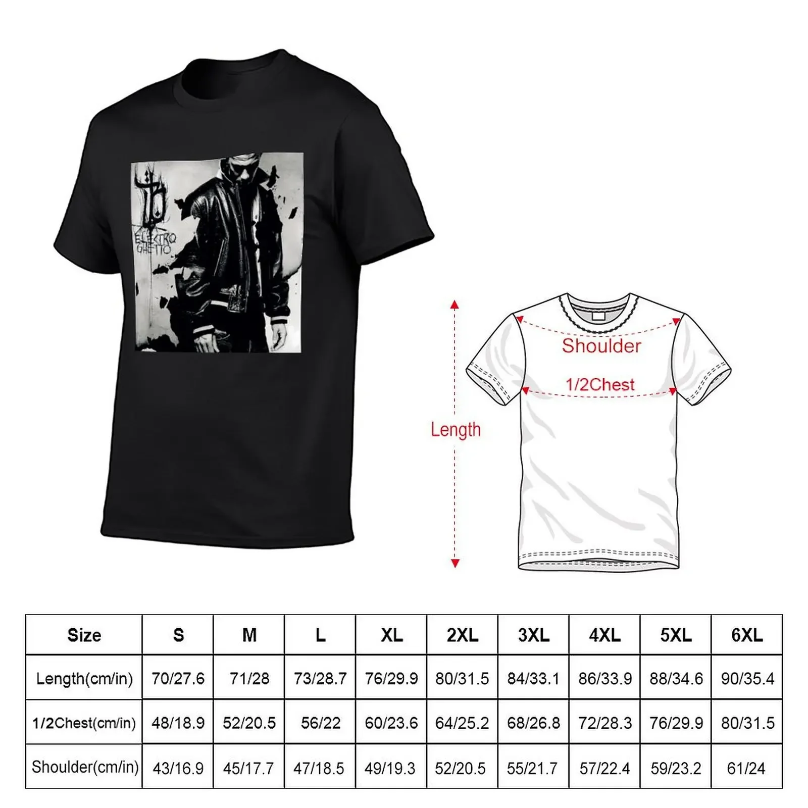 Bushido - Electro Ghetto album 2004 T-Shirt sports fans summer clothes tops men t shirts