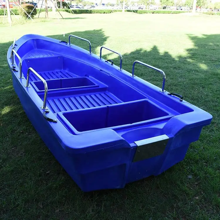 Пластиковая лодка длиной 4 3 метра для рыбалки чистки реки может быть оснащена