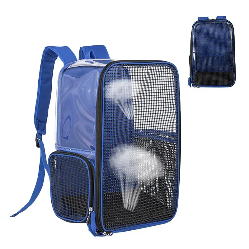 

Рюкзак портативный для домашних животных, сумка-переноска для прогулок и путешествий с кошками и щенками в виде капсулы, клетка для перевозки питомцев
