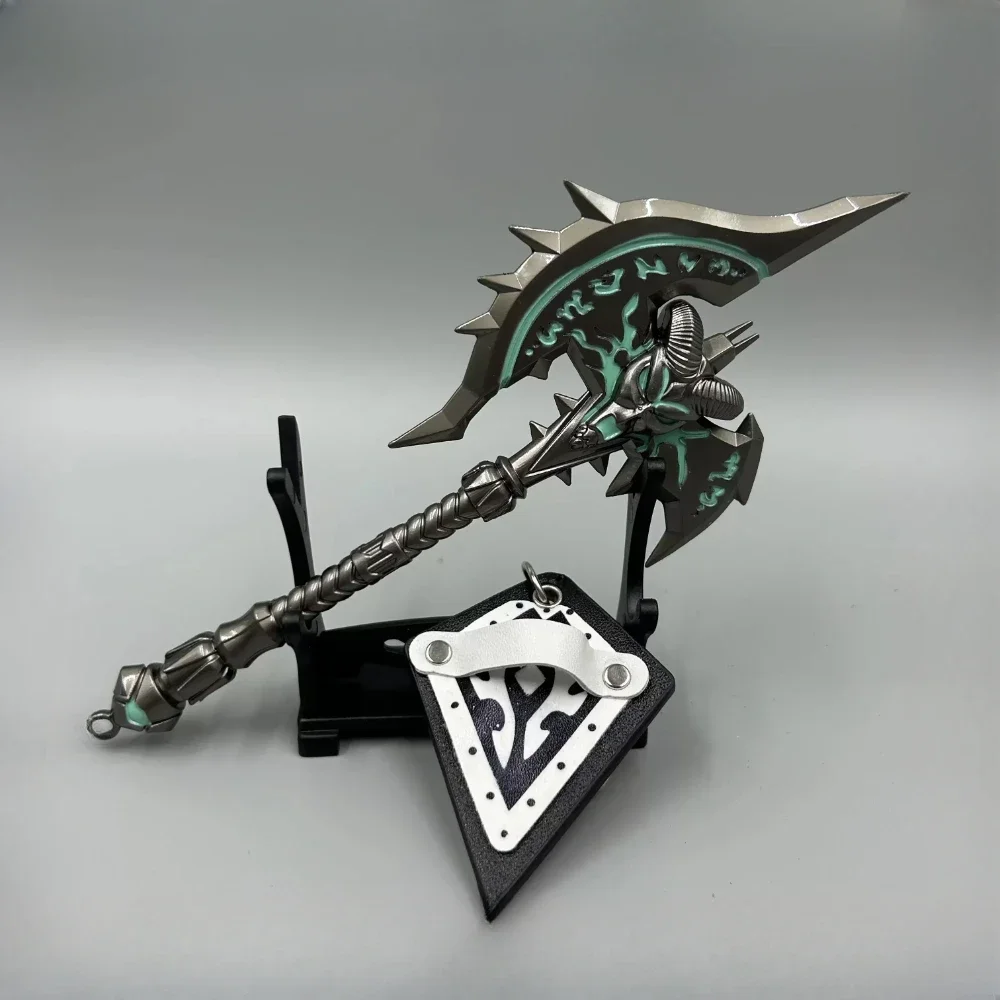 Металлический Игрушечный Меч 18 См - Реплика World Of Warcraft Frostmourne Коллекционная Proudmoore