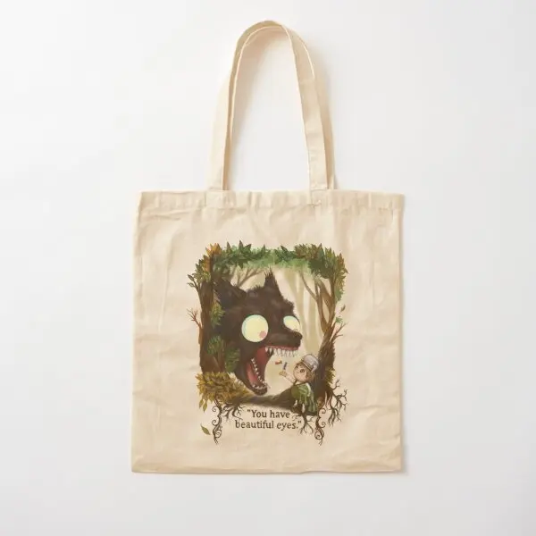 

You Have Beautiful Eyes Over The Garde Canvas Bag Shopper Handbag Designer Fabric Reusable Casual Foldable Tote Printed