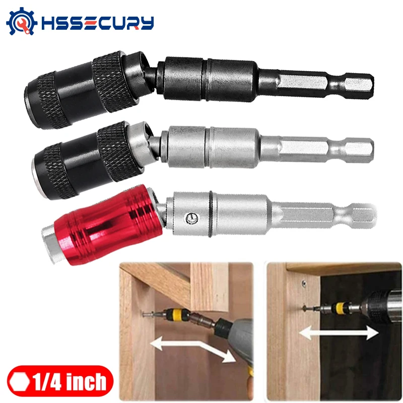 

1/4 "Hex Screwdriver Bit Drill Magnetic Bit Holder Extension Rod Hand Tools Quick Change Holder Drive Guide Bits for screwdriver
