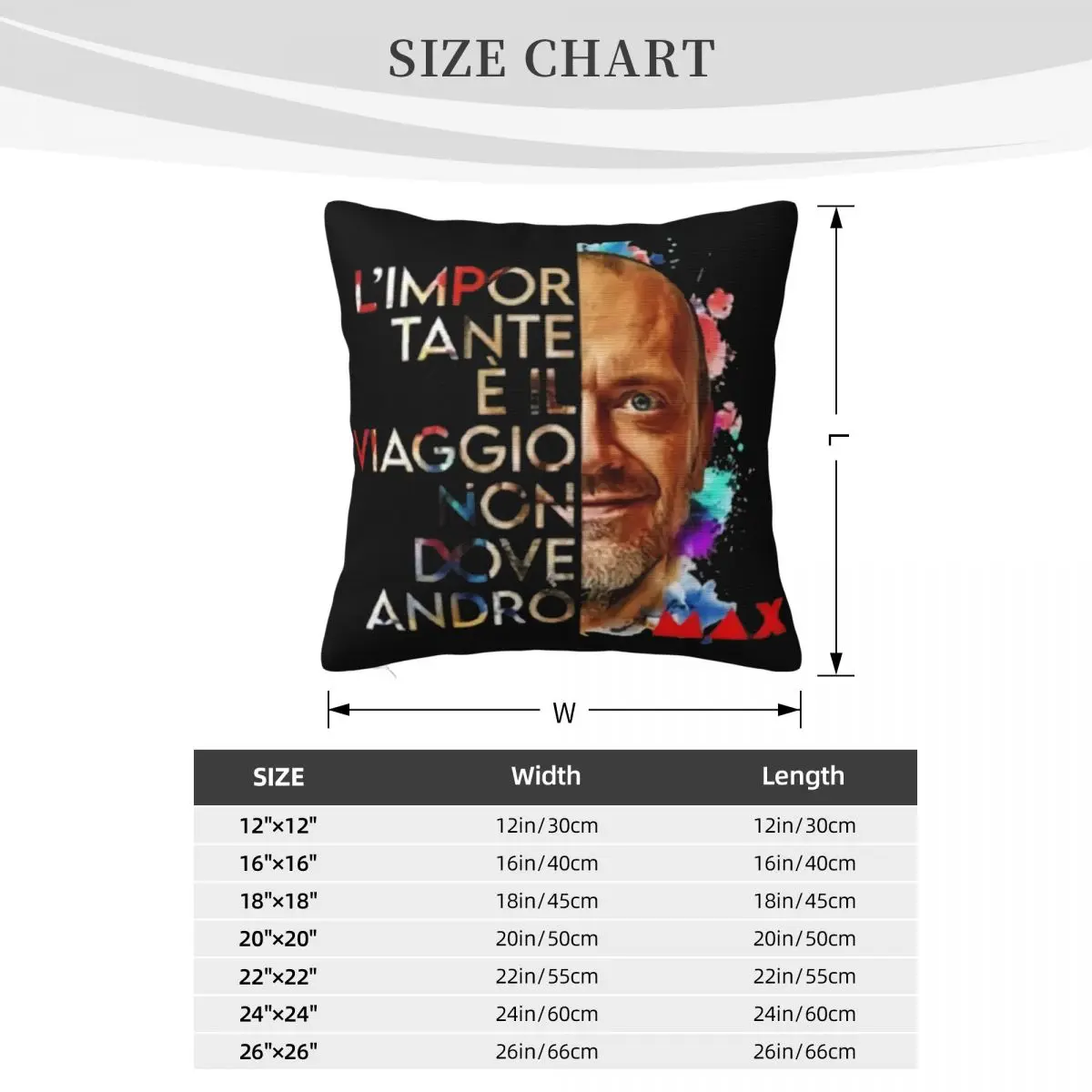 Наволочки для подушек Max Pezzali 883 Song Tribute Decoration Dakimakura