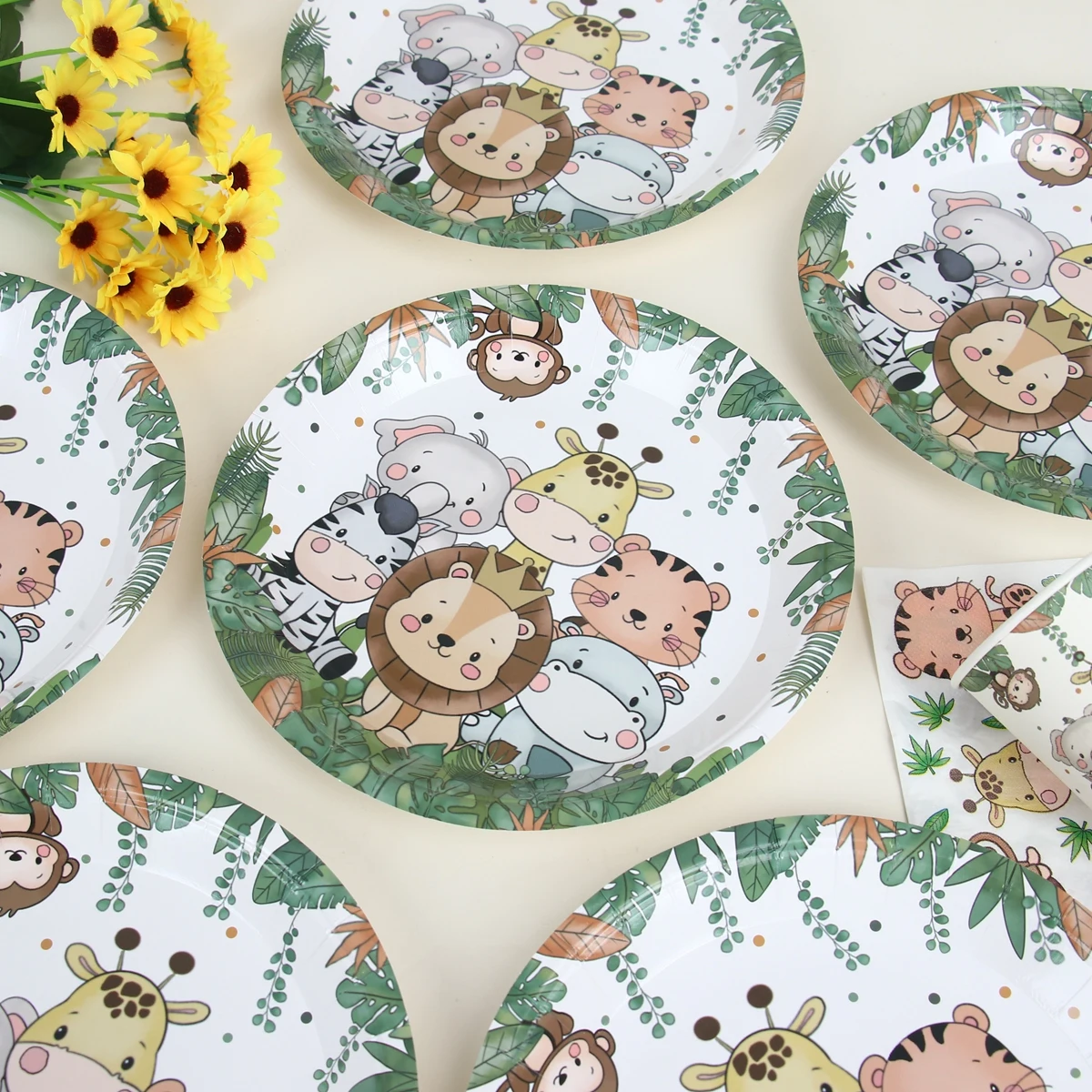 Джунгли искусственные джунгли сафари тематическая вечеринка дикая один день