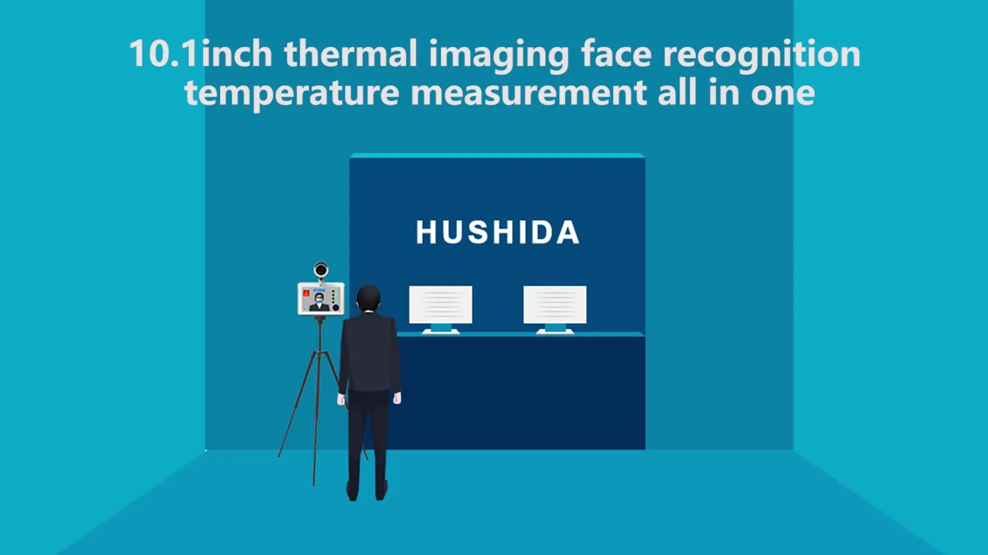

10.1 inch thermal imaging camera sensor for body digital thermometer