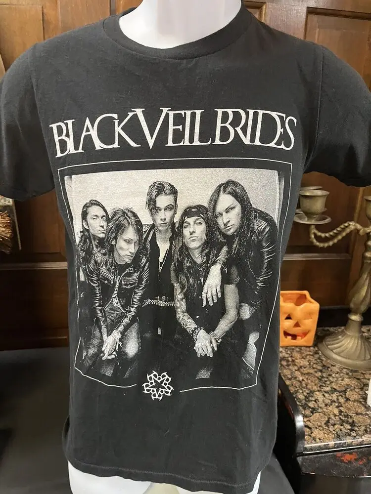 Черная вуаль для невесты черная очень маленькая футболка Энди Biersack Jinx Jake Putts