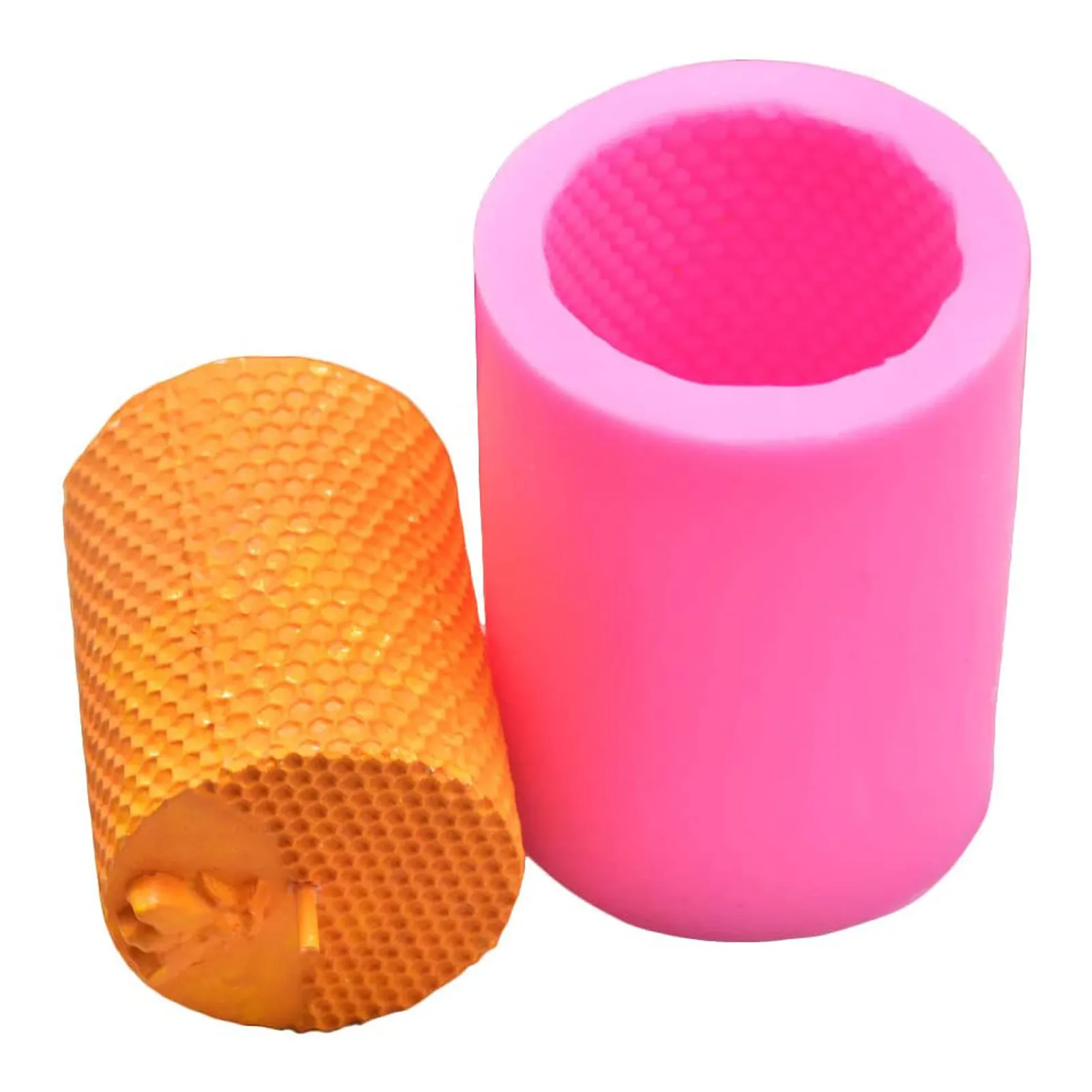 

Various Honeycomb Shapes Candle Silicone Mold for Handmade Desktop Decoration Gypsum Resin Aromatherapy Candle Silicone Mould