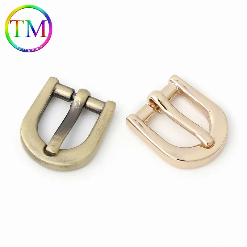 10-50Pcs Metal D Ring Pin Buckle Bags Strap Adjustment Hook Clasps Diy Bag Leather Strap Betlt Hardware Accessories