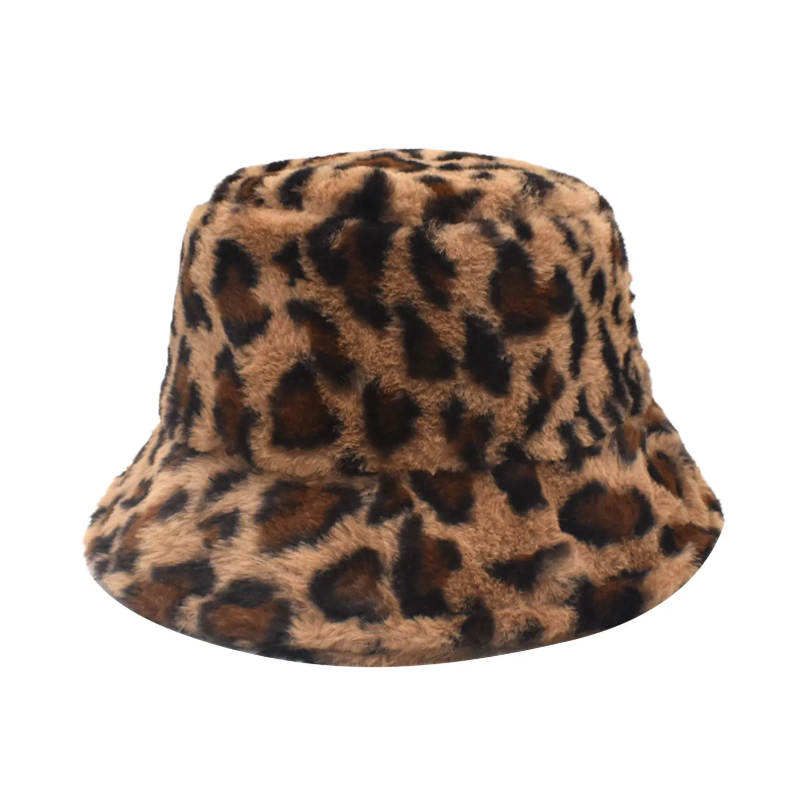 

Леопардовая Рыболовная Шапка, Женская осенне-зимняя теплая шапка h, Корейская версия сетчатой Красной Шапки для раковины, зимняя шапка s для ...