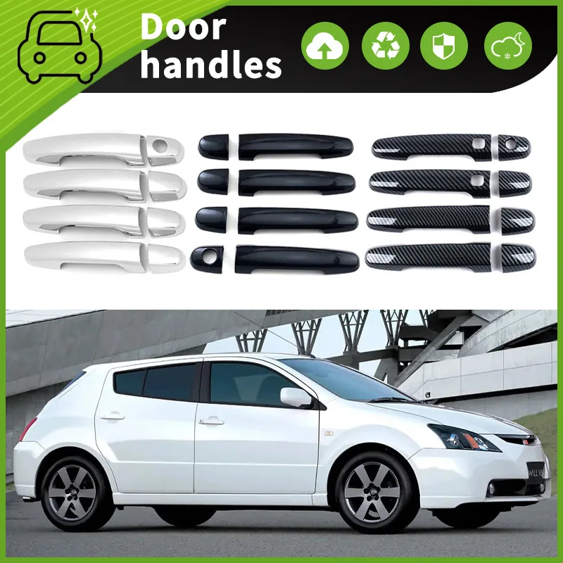 Подходит для 01-04 Toyota WiLL VS XE120 наружная дверная ручка чаши защитная рамка