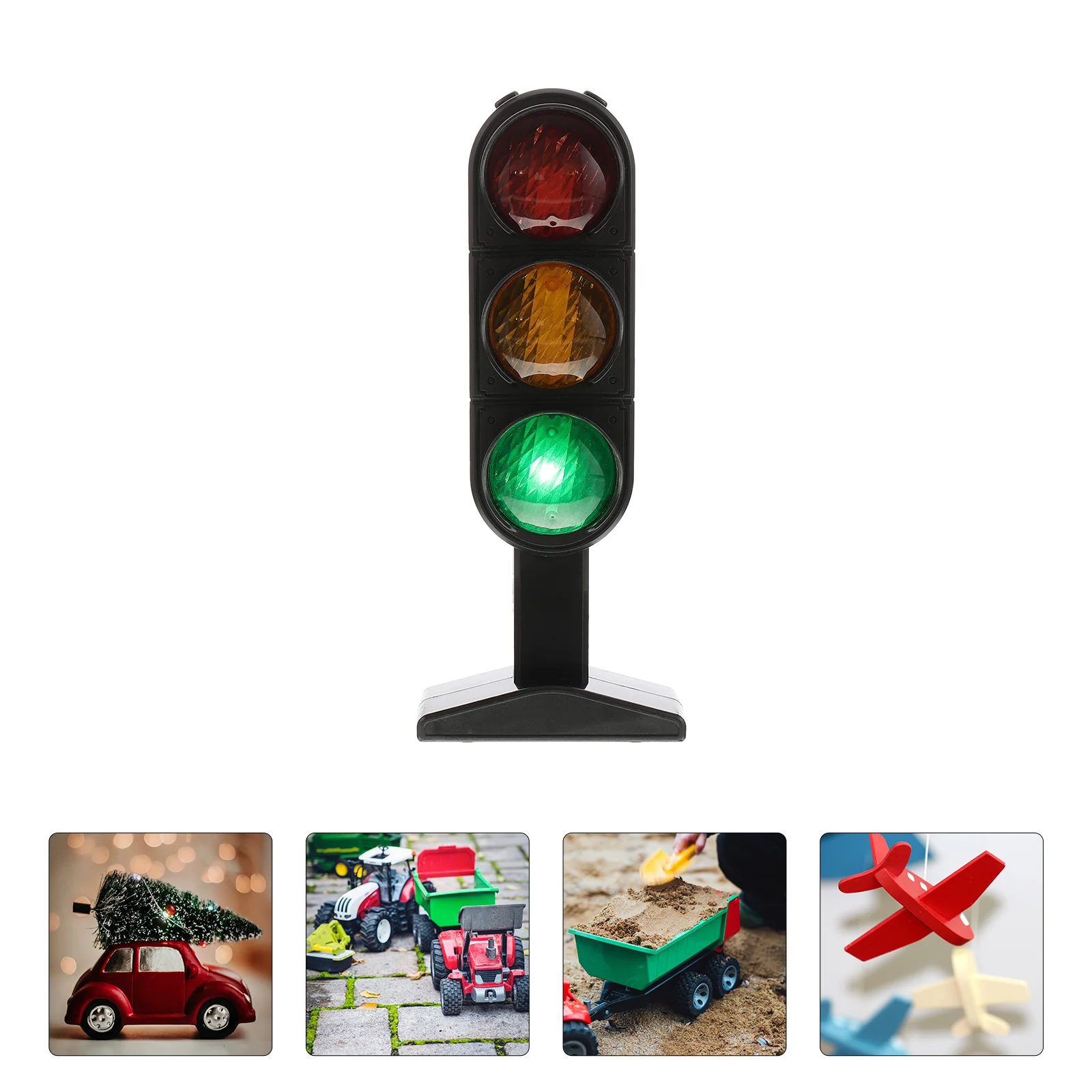 

Детская игрушка Trafficlight Kidsplay, детская конструкция, обучение, безопасность когнитивных знаков, мигающие знаки, имитация лампы, мини-ролевые з...