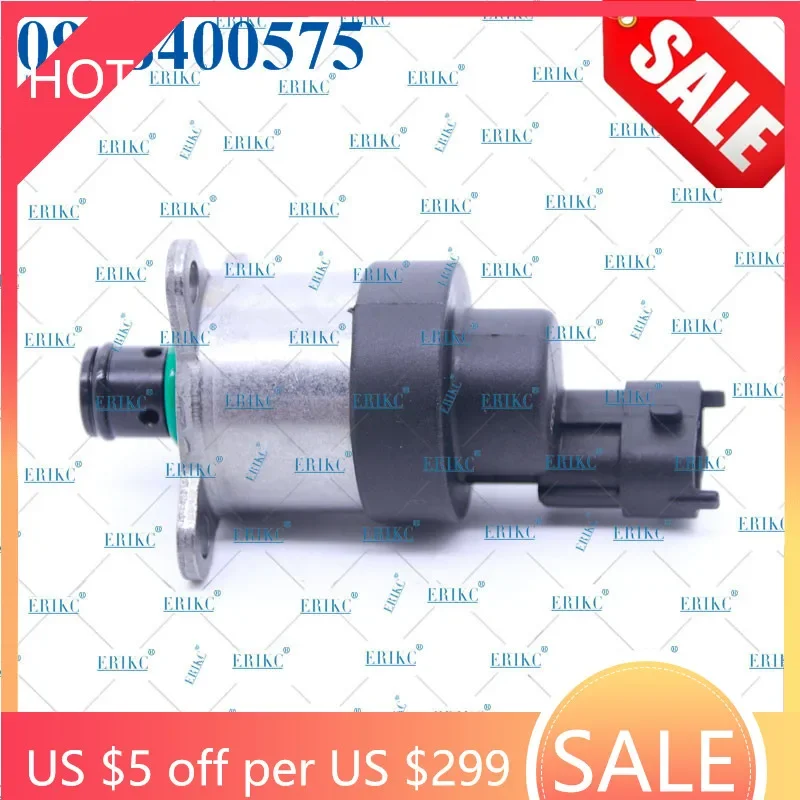 

ERIKC 0928400575 CR High Pressure Fuel Regulator Metering Control Solenoid SCV Valve 0 928 400 575 Suit Pump 0445010081/89/94