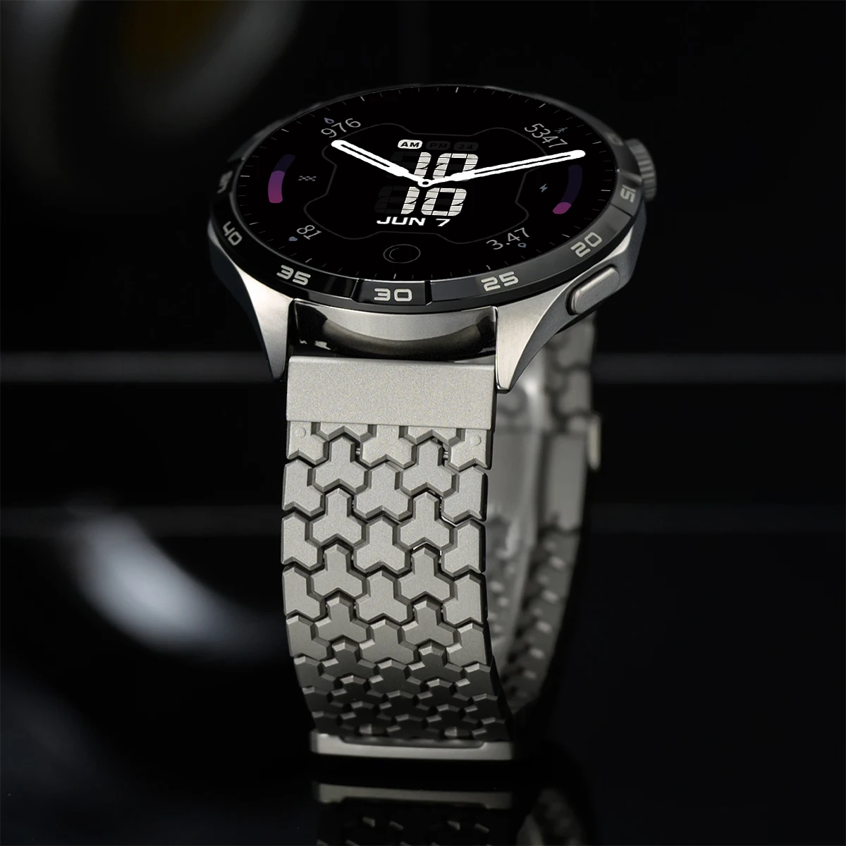 Фото Ремешок из нержавеющей стали 22 мм для Huawei Watch GT6 Pro GT5 GT4 GT3 GT2 GT 46 мм, металлический браслет для Huawei Watch 5/4/4pro/3/3pro №4