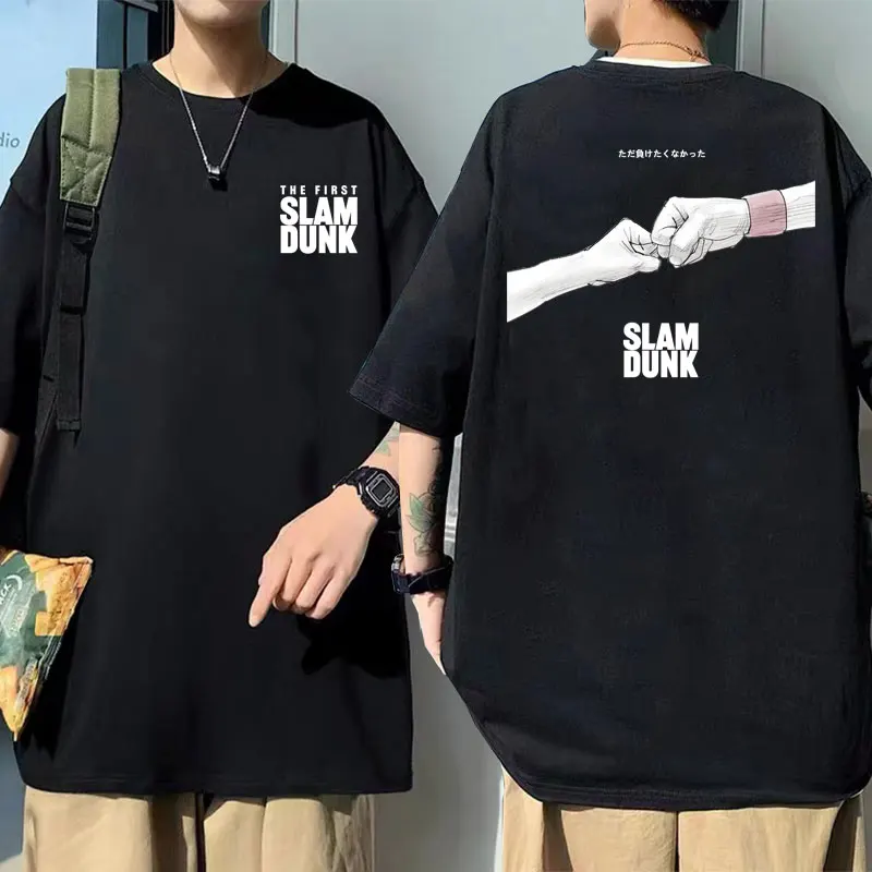 

Anime Ryota Miyagi The First Slam Dunk New Movie Double Sided Print Tshirt Tops Summer Men Women Fashion Casual Loose T-shirts