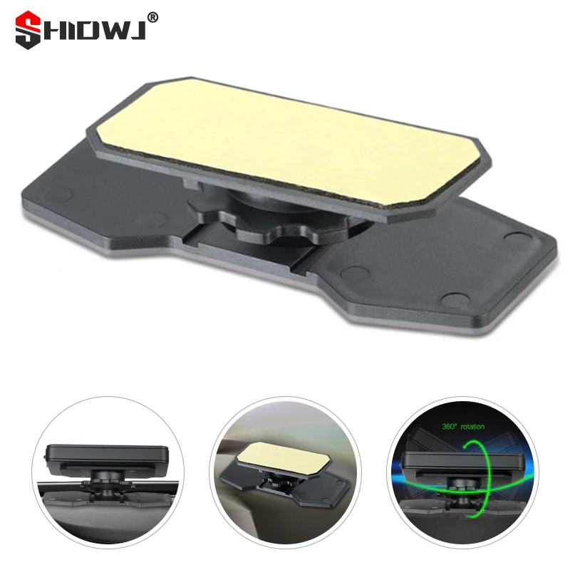 

Universal Car HUD Head Up Display Bracket Phone Holder Flexible Rotation Holder - Work for HUD Mobile Phone GPS Navigator E-Dog