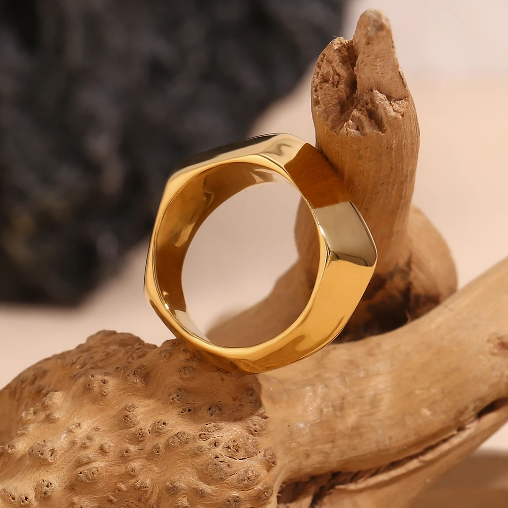 Женское многосекционное кольцо из нержавеющей стали MamacitaSlay минималистское