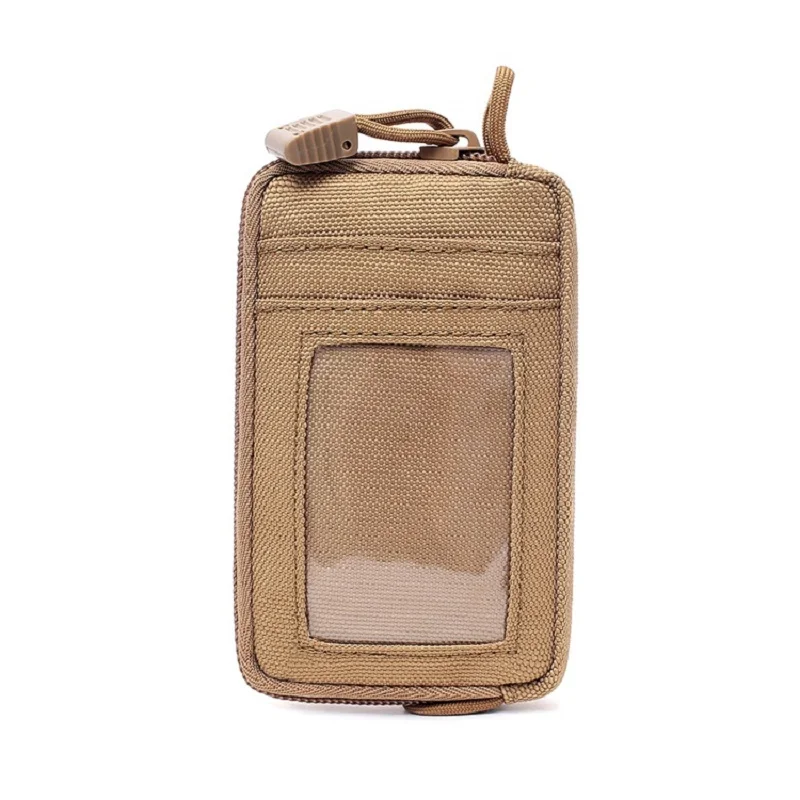 

Тактический кошелек, сумка для карт, водонепроницаемая женская сумка для денег, уличный военный Многофункциональный кошелек, поясная сумка...