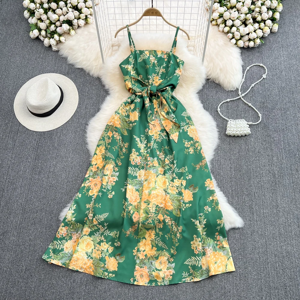 

Женское платье с вырезом лодочкой, без рукавов, с высокой талией и открытой спиной