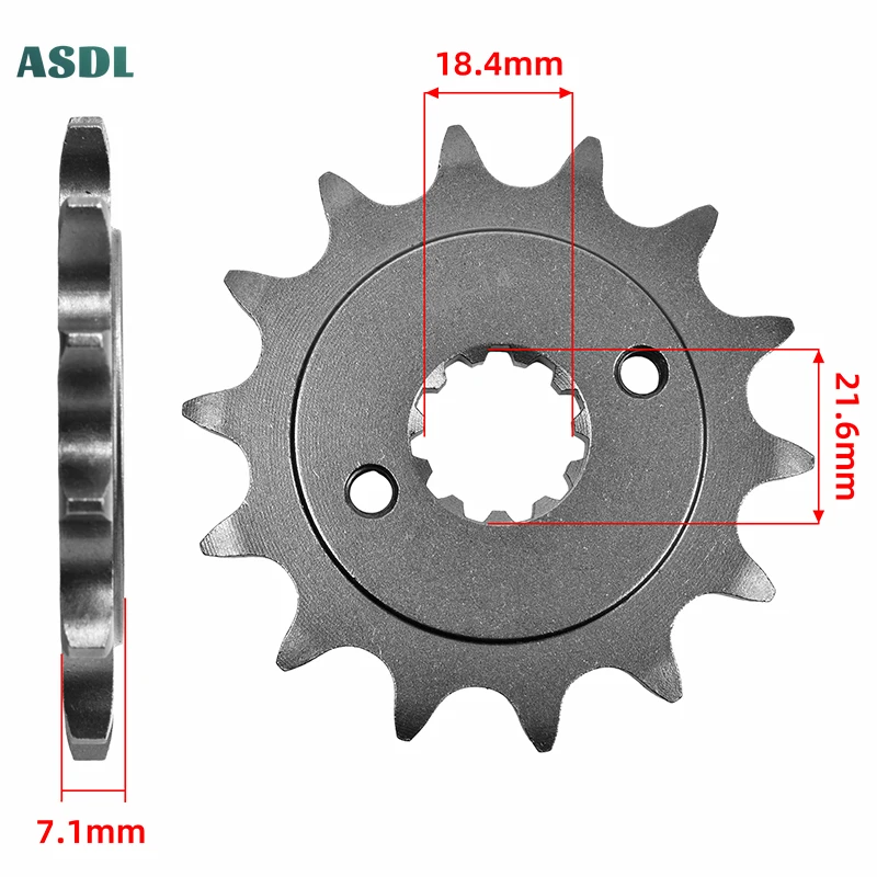 Фото Комплект цепи и звездочек 520 (36T/14T) для мотоциклов Honda CBF250, CBF250R, CBF 250 N/NA, CB300R, CB300R/RA 2019-2025 №5