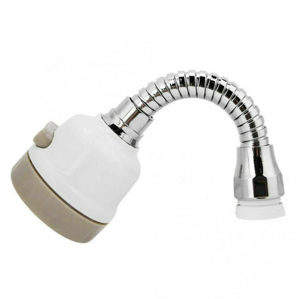 

3-speed Adjustable Faucet Extender Splash Guard Aerator 360° Rotatable 24mm Internal Thread Silicone Connector Resist Acid/wear