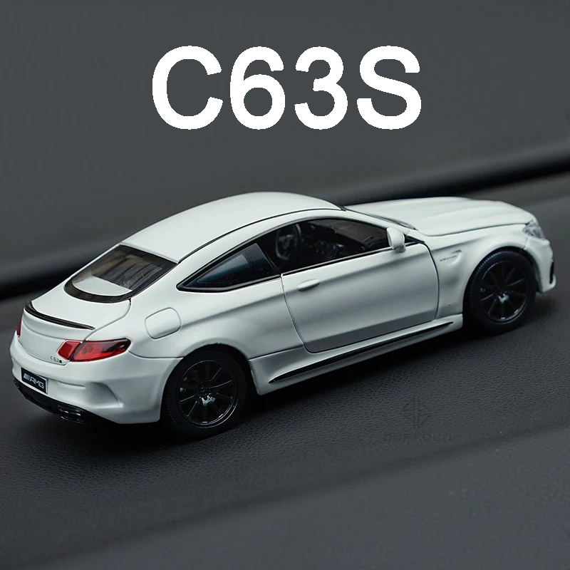 1:32 AMG C63S Coupe Alloy Car Model Diecasts Vehicles Toy Metal Model Car Models High Simulation Collection Toys For Boys Kids