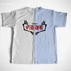 Футболка Мужскаяженская из 100% хлопка, крутая Свободная Повседневная рубашка с коротким рукавом, мягкая Приталенная футболка с Аниме Манга