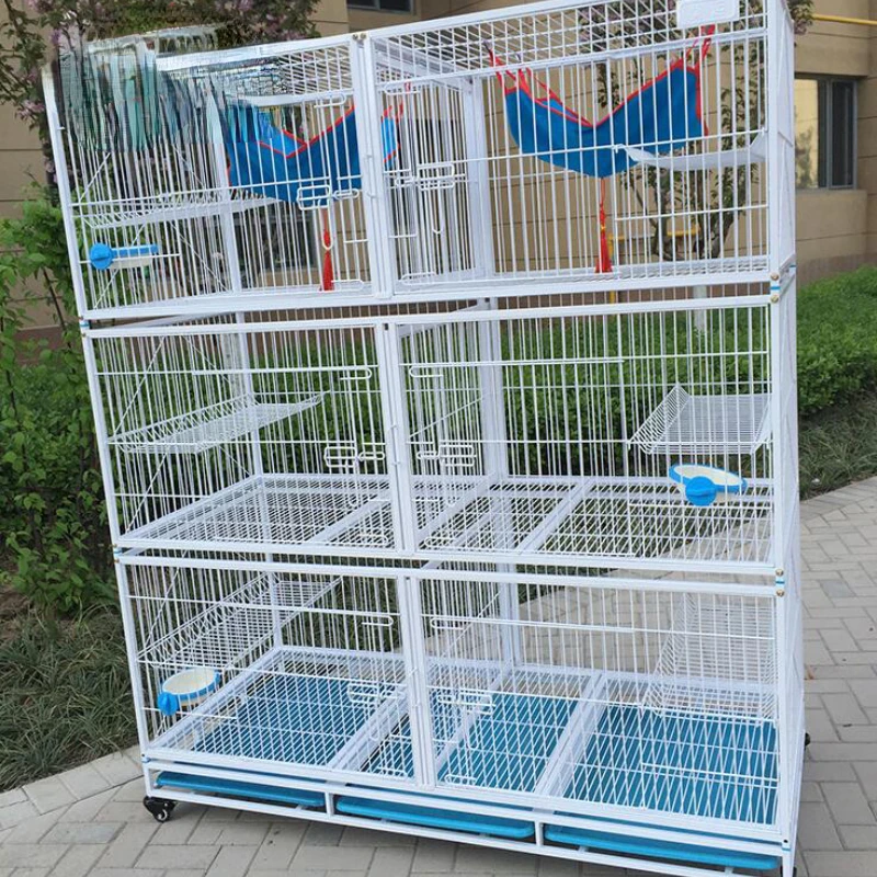 

Beautiful Design Indoor Breeding Cage Cat With Wheels