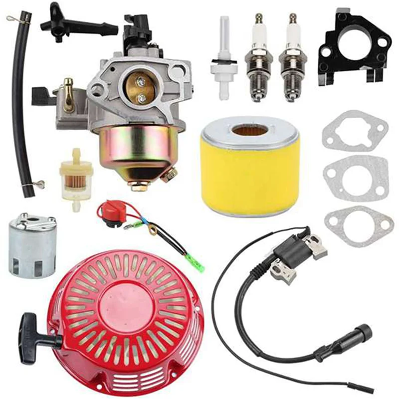 

6100-ZE3-V01 Carburetor with 17210-ZE3-505 Air Filter for Honda GX390 GX 390 GX340U1 GX340R1 GX340K1 11HP Engine