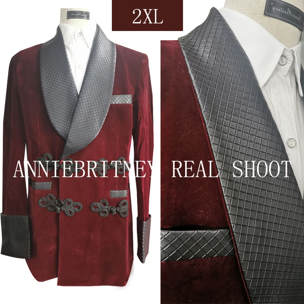 Летний темно-фиолетовый льняной костюм пляжный Свадебный для жениха 2 пижамы