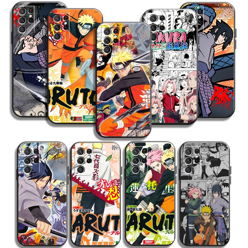 

Naruto Japanese Anime Phone Cases For Samsung Galaxy A31 A32 A51 A71 A52 A72 4G 5G A11 A21S A20 A22 4G Coque Back Cover Carcasa