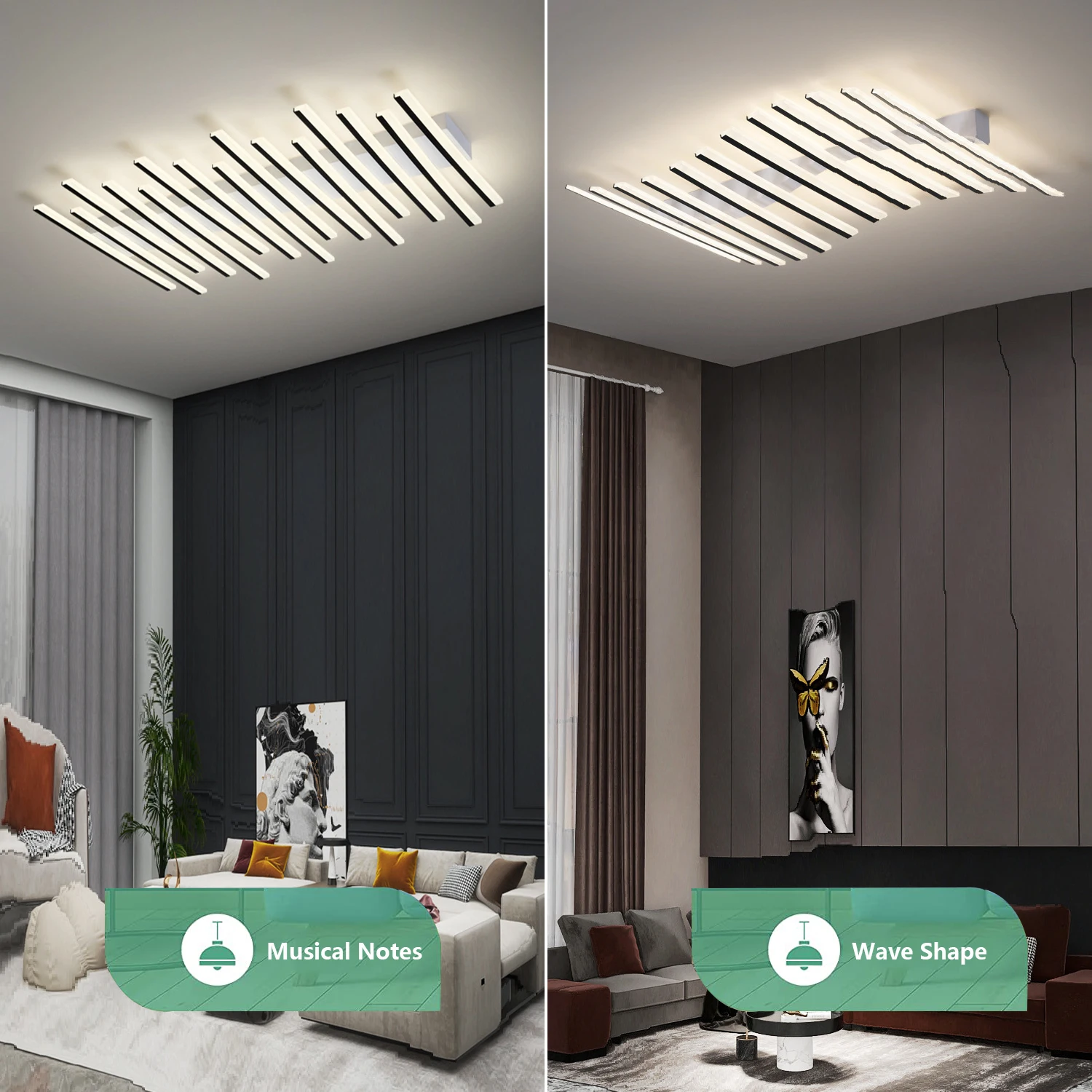 Современная светодиодная потолочная люстра для гостиной домашнего декора