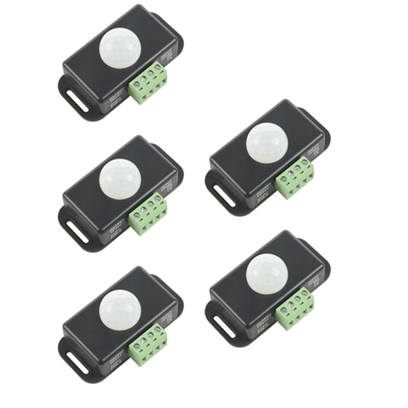 

Automatic Sensor Switch IR Infrared Detector Light Switch Module DC 12 24V 8A For LED Strip