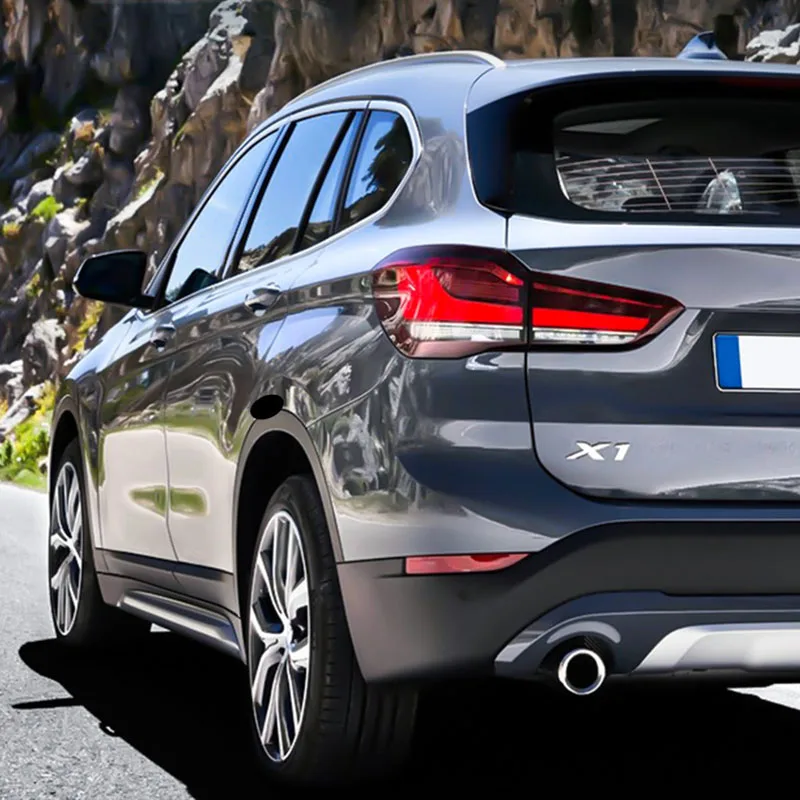 Черные хромированные 3d-буквы на клейкой основе для багажника автомобиля алфавит