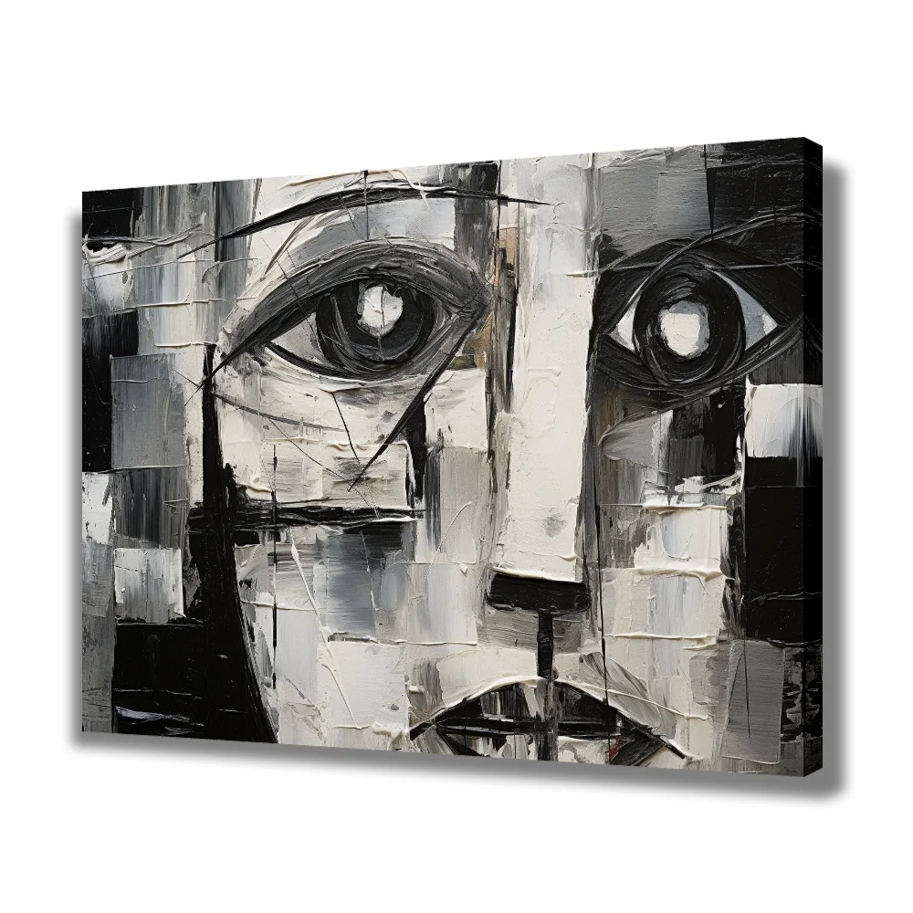 

Forbeauty абстрактный Черный цвет морфин меланхоли рамка галерея холст живопись красочная ваза античный для украшения дома