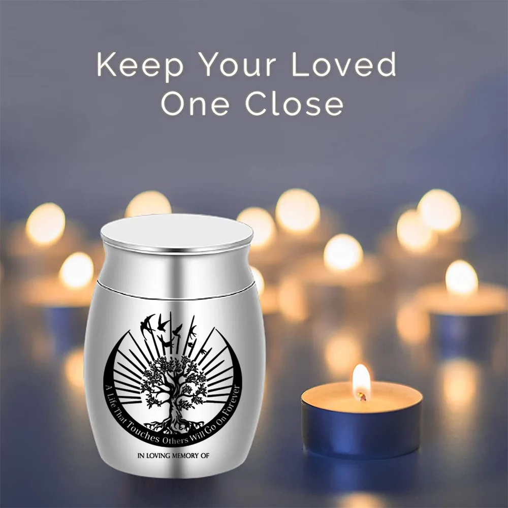 Мини-урна Из Алюминиевого Сплава Для Праха Держатель Кремации Домашних Животных