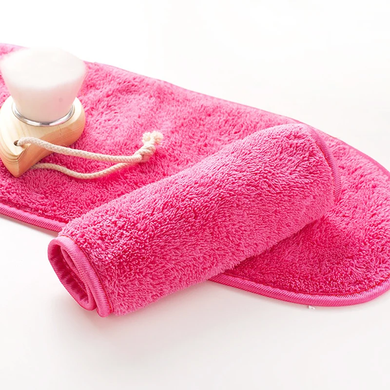 

Washable Cleansing Pads Makeup Remover Microfiber Reusable Toilet Towel Cloth Cosmetics Facial Cleansing Wipes Skincare Beauty