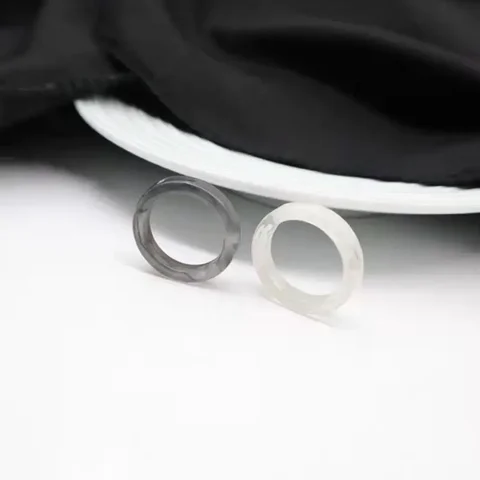 Акриловое кольцо с надписью Felix