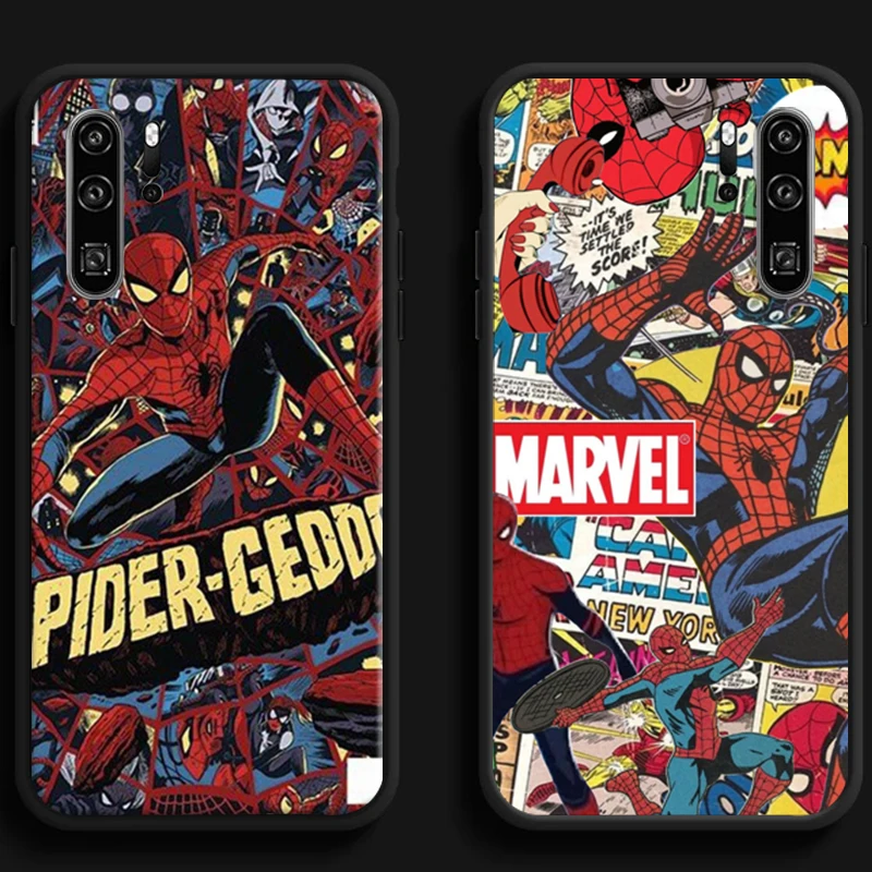 

Marvel Avengers LOGO Phone Cases For Huawei Honor Y6 Y7 2019 Y9 2018 Y9 Prime 2019 Y9 2019 Y9A Funda Coque Carcasa