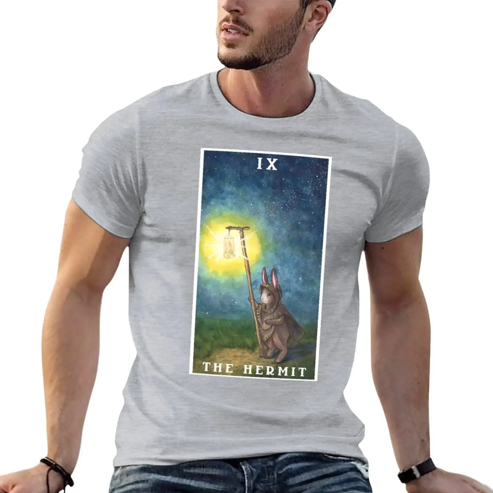 Мужская футболка Bunny Hermit хлопок