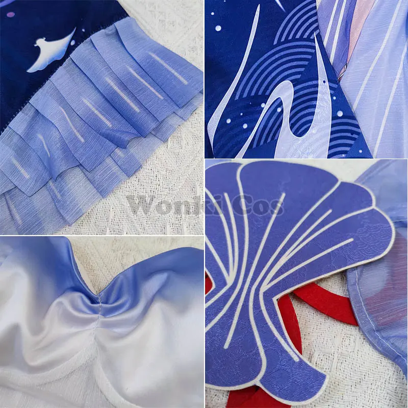 Парик для косплея по мотивам игры Genshin Impact Sangonomiya Kokomi - купить выгодной цене |