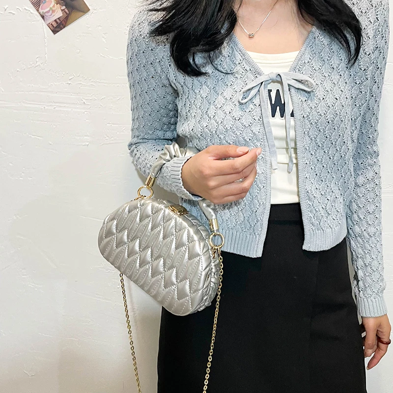 

Fashion Women's Shoulder Bags Shell Bag Purses and Handbags Luxury Designer Messenger Bag High Quality Leather Brand Female Bag