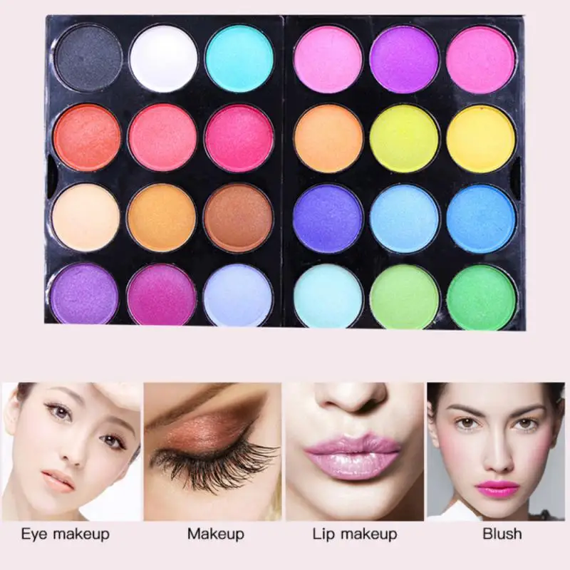

2021 New Make Up Suit 33 Colors Fashion Multi-function Cosmetic Box Eyeshadow Blush Pressed Powder Sets Eye Shadows Palette